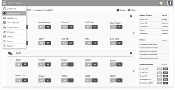 mock-up-1 Dashborad Screen 1