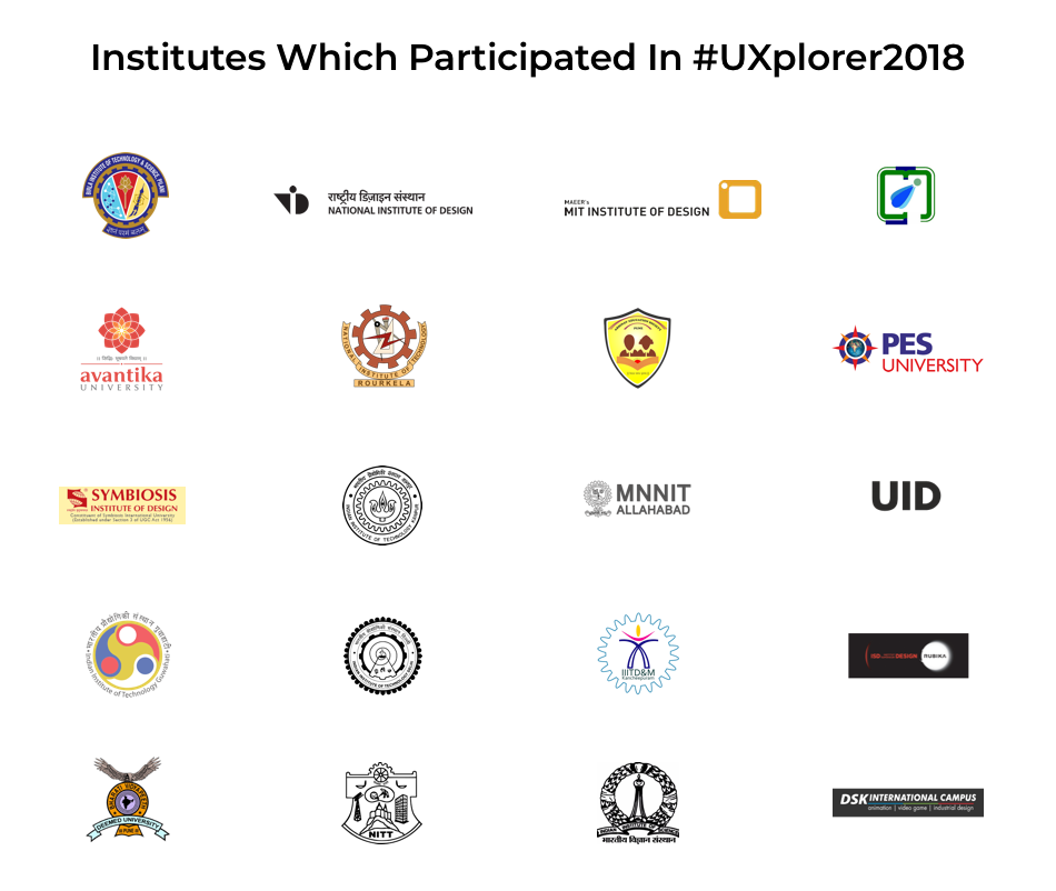 COLLEGE LOGOS PARTICIPATED IN UXPLORER