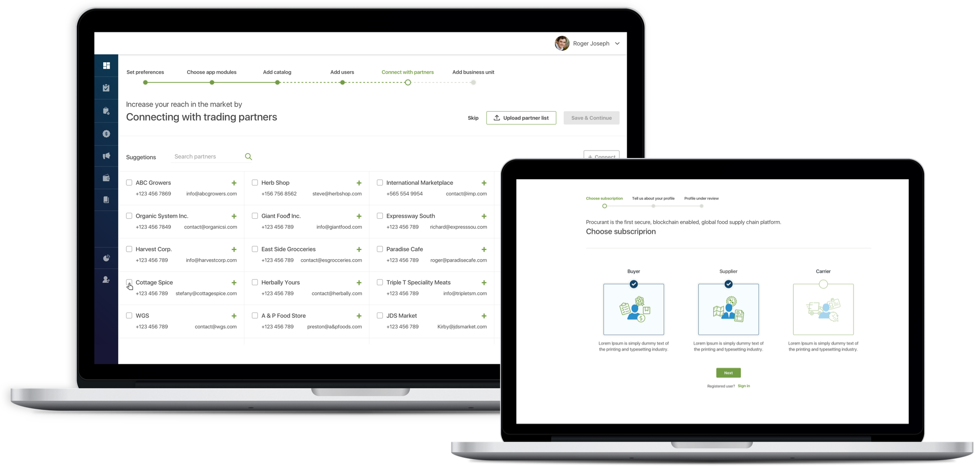 supply chain management ux case study