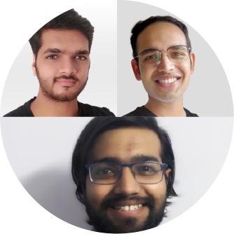 Neel Padia, Aseem Saini and Harsh Soni