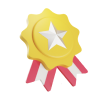 Flaunt a certificate and a badge