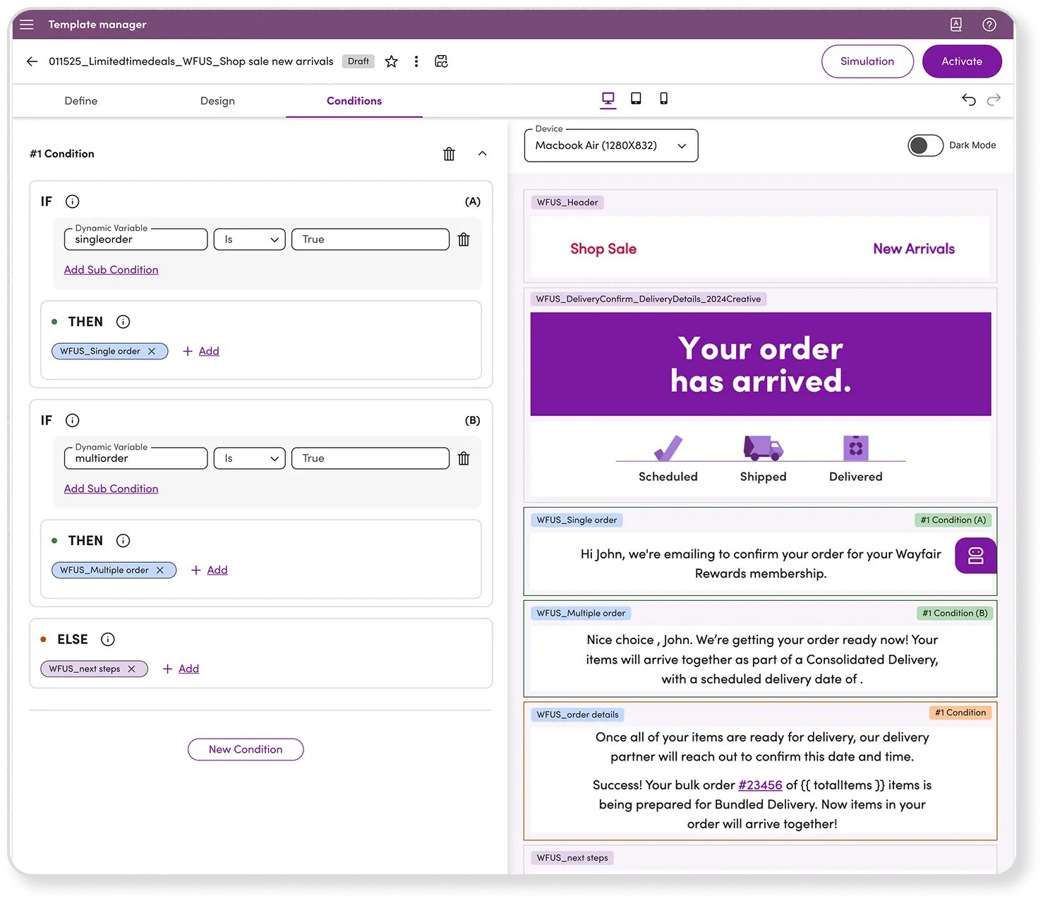 Product Variant Screenshot