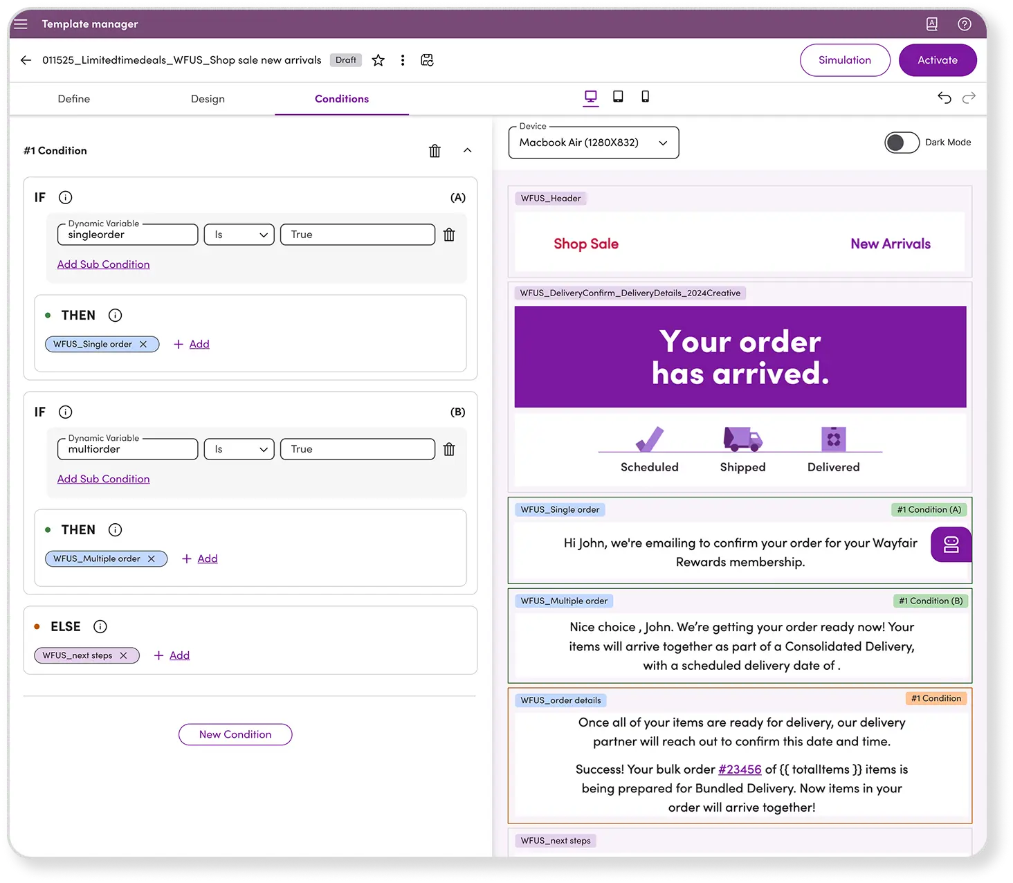 Product Variant Screenshot