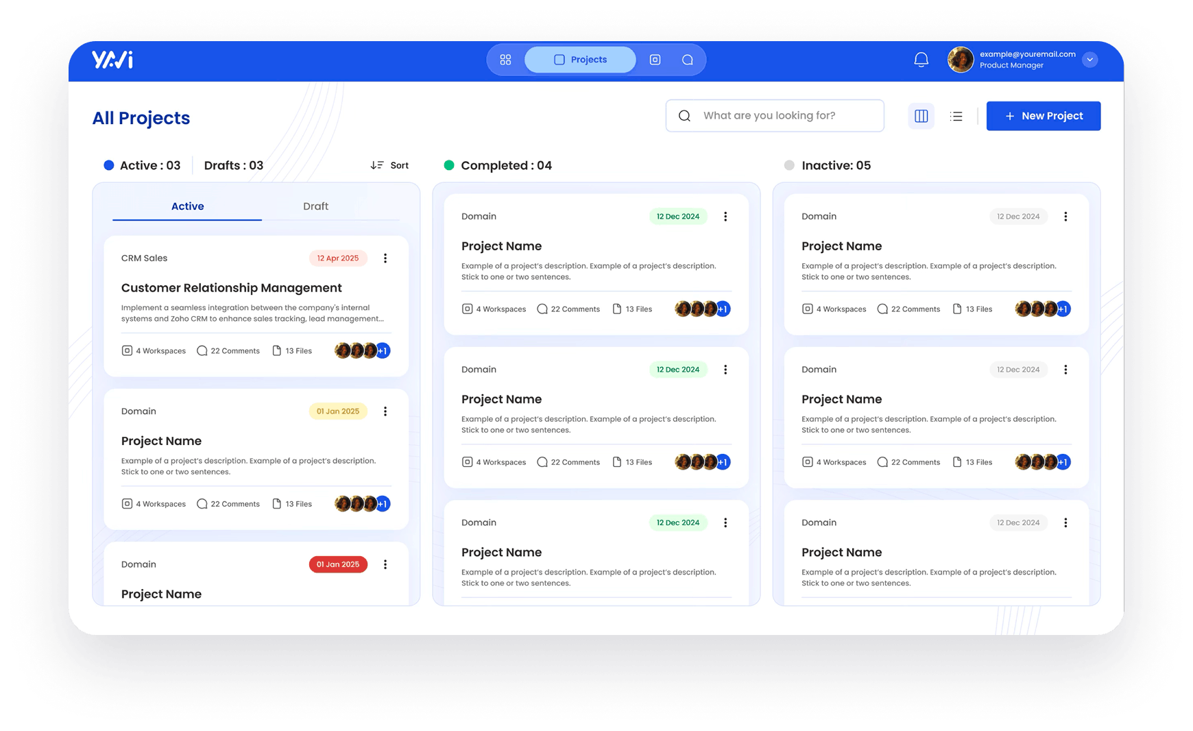 yavi signup form project screenshot