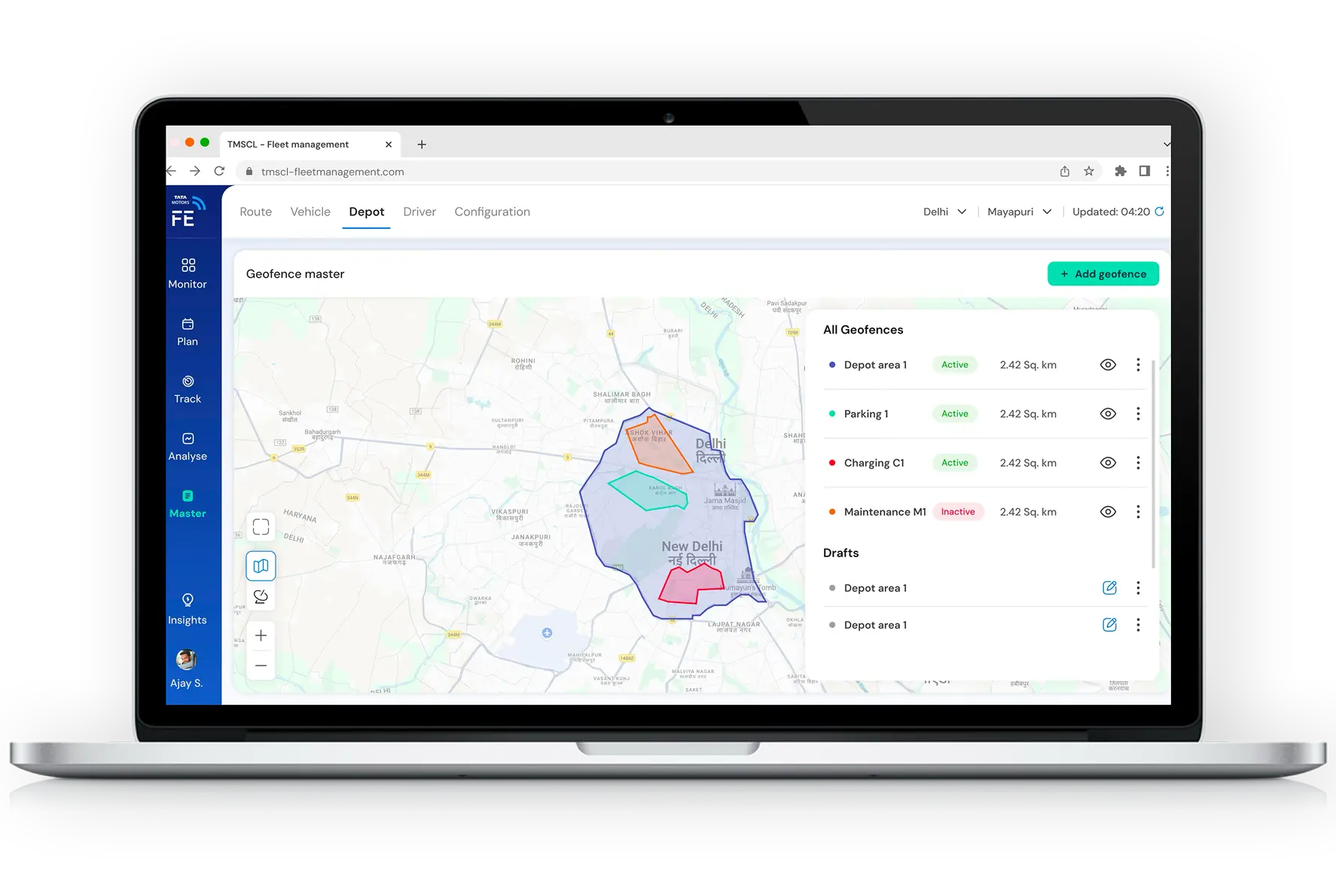 tata smart project screenshot
